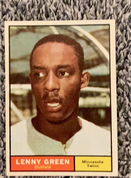 1961 Topps #4 Lenny Green — front