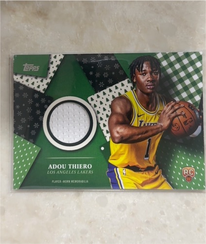 2025-26 Topps Holiday #HR-31 Adou Thiero — front