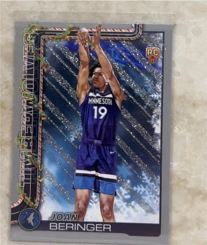 2025-26 Topps Holiday #H177 Joan Beringer — front
