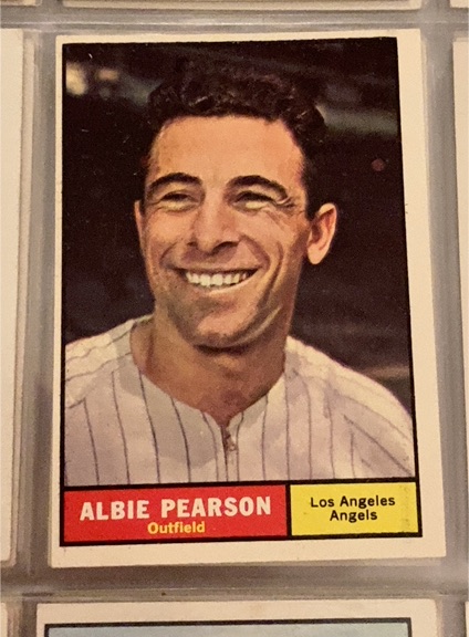 1961 Topps #288 Albie Pearson — front