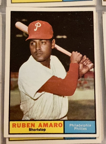 1961 Topps #103 Ruben Amaro — front