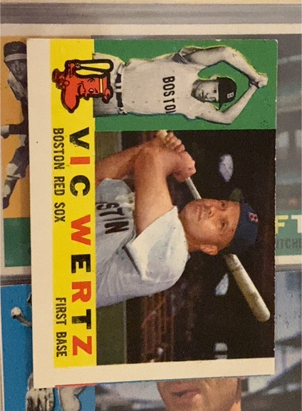 1960 Topps #111 Vic Wertz — front