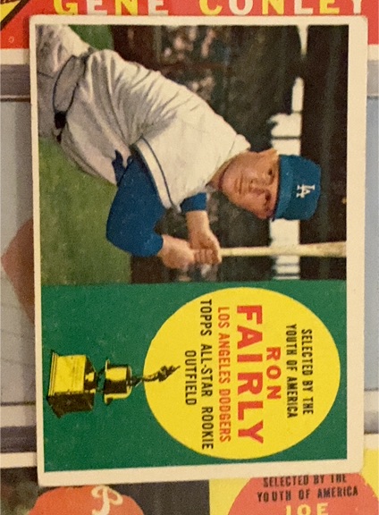 1960 Topps #321 Ron Fairly — front