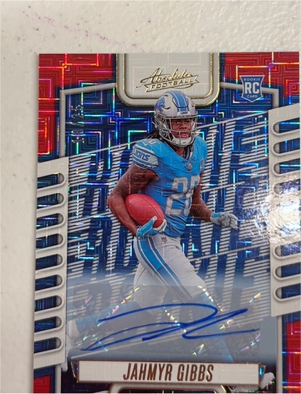 2023 Panini Absolute #Jahmyr Gibbs Rookie Card — front
