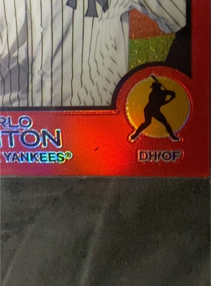 2022 Topps Heritage #DH/OF Carlo Stanton — front