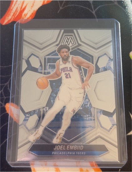 2023-24 Panini Mosaic #170 Joel Embiid — front