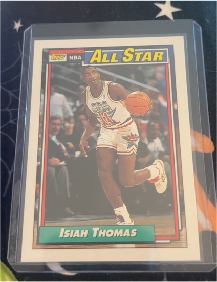 1992 Topps All-Star #118 Isiah Thomas — front