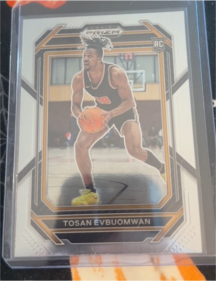 2023 Panini Prizm Draft Picks #11 Tosan Evbuomwan — front
