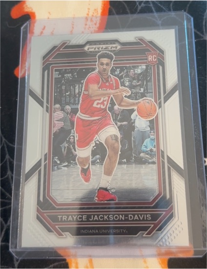 2023-24 Panini Prizm Draft Picks #7 Trayce Jackson-Davis — front