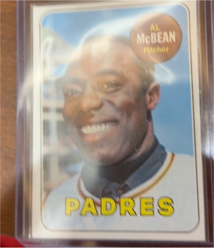 1969 Topps #14 Al McBean — front