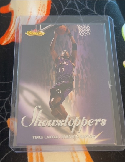 2000-01 Fleer Showcase Showstoppers #Vince Carter — front
