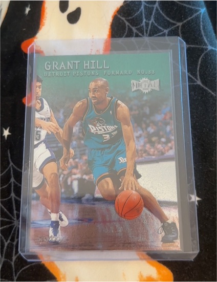 1999 Fleer Metal #33 Grant Hill — front