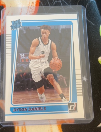 2022 Panini Chronicles Draft Picks Donruss Rated Rookie #7 Dyson Daniels — front