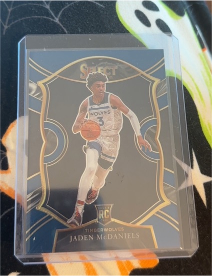 2020-21 Panini Select Concourse #88 Jaden McDaniels — front