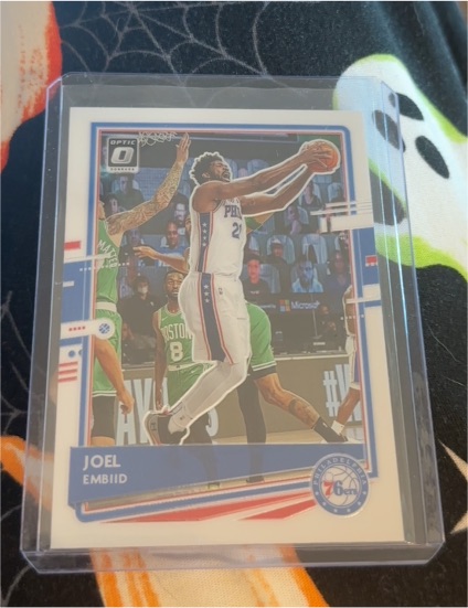 2020-21 Panini Donruss Optic #20 Joel Embiid — front