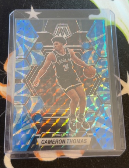 2022-23 Panini Mosaic #159 Cameron Thomas — front