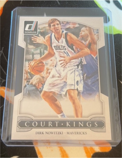 2014-15 Donruss Court Kings #19 Dirk Nowitzki — front