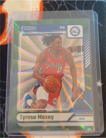 2024-25 Panini Donruss #192 Tyrese Maxey — front
