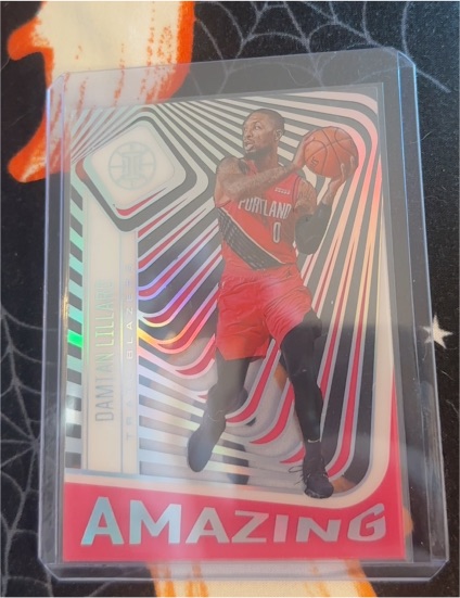 2020-21 Panini Illusions #11 Damian Lillard Amazing — front