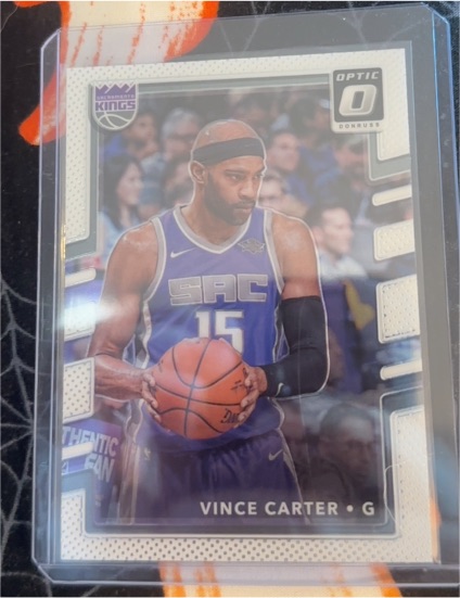 2017-18 Donruss Optic #126 Vince Carter — front