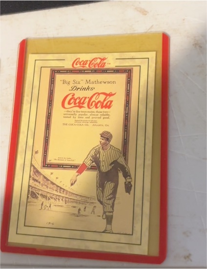 1994 Coca-Cola Series 2 All-Time Baseball Favorites Christy Mathewson #CM-2 — front