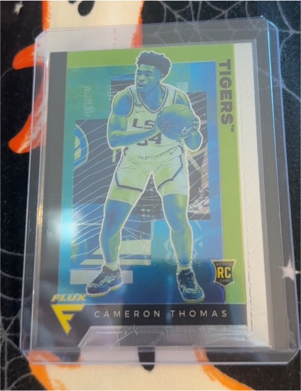 2021 Panini Chronicles Draft Picks Flux #240 Cameron Thomas — front