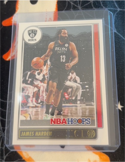 2021-22 Panini NBA Hoops #67 James Harden — front
