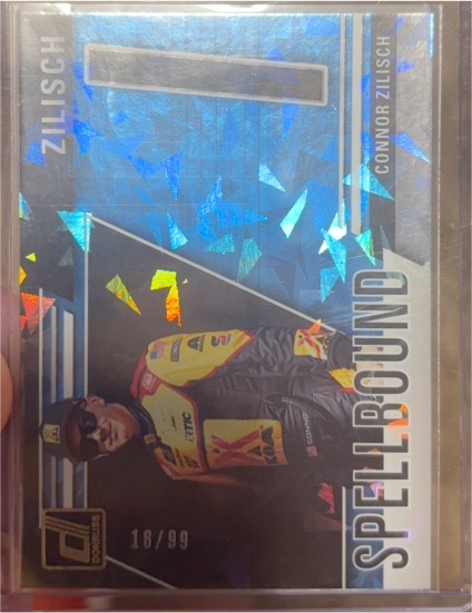 2025 Panini Donruss NASCAR Spellbound #40 Connor Zilisch — front
