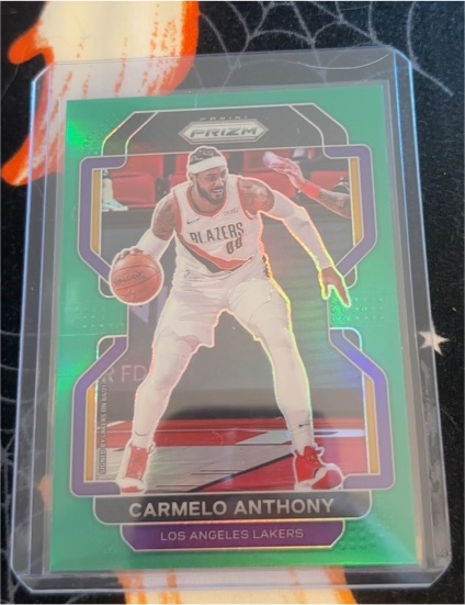 2021-22 Panini Prizm #11 Carmelo Anthony — front
