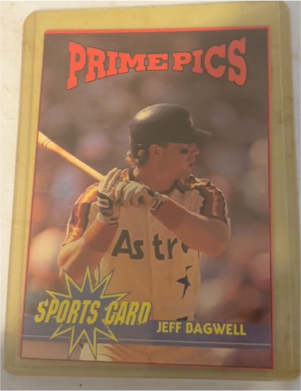 1992 Sports Card Review & Value Line Prime Pics #2 Jeff Bagwell — front