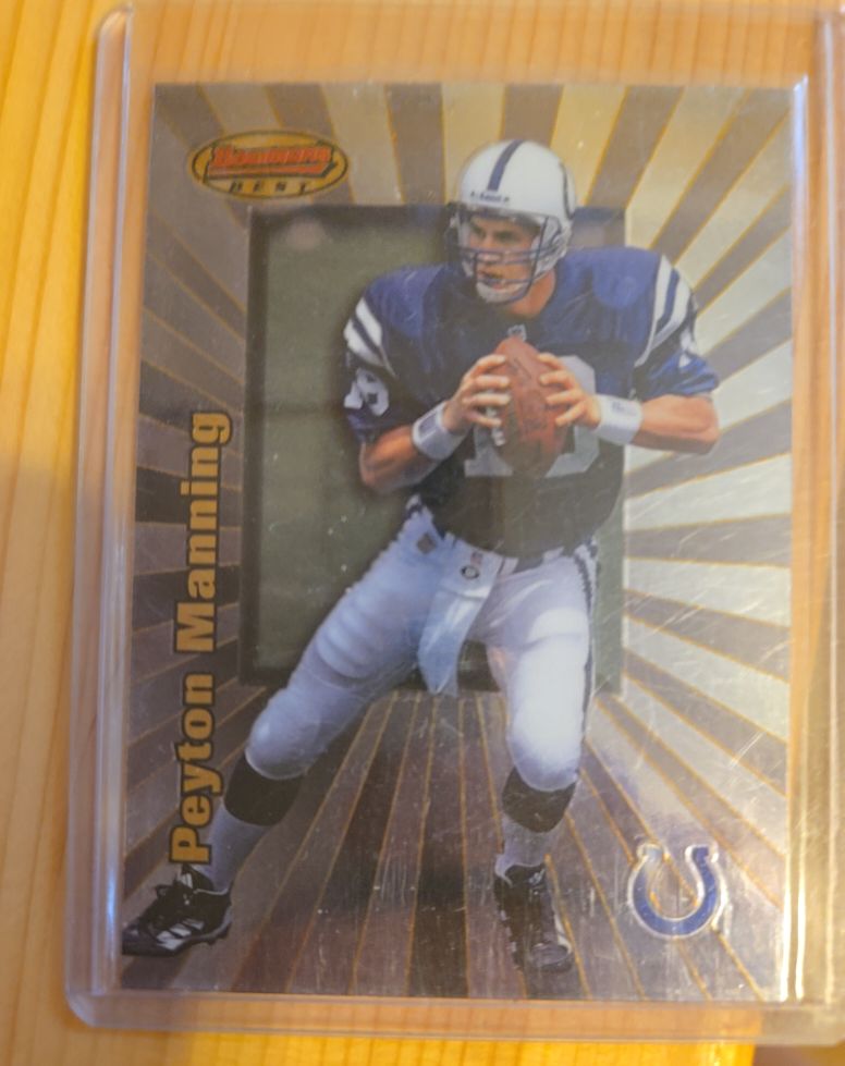 1998 Bowman's Best #112 Peyton Manning — front