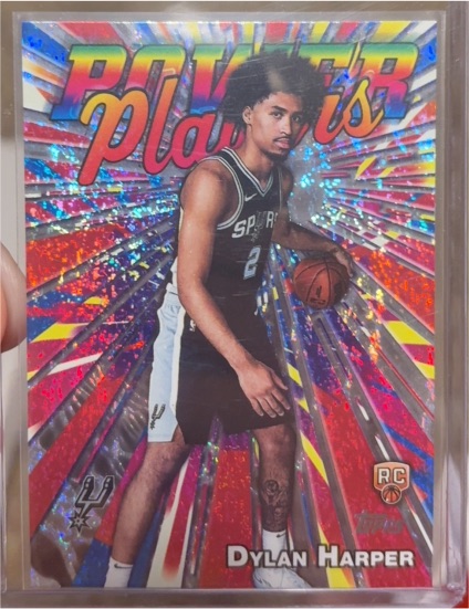 2025-26 Topps #PP-17 Dylan Harper Power Players — front
