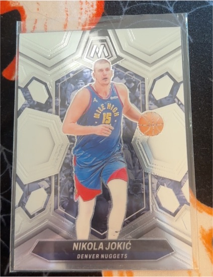 2023-24 Panini Mosaic #47 Nikola Jokic — front