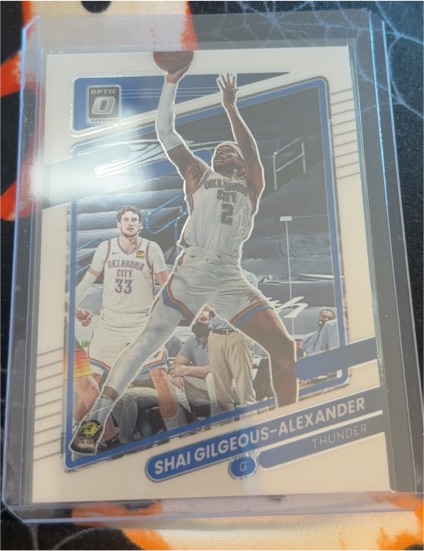 2021-22 Panini Donruss Optic #147 Shai Gilgeous-Alexander — front