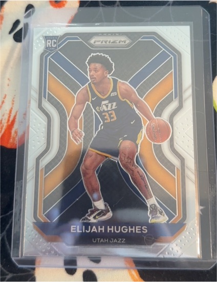 2020-21 Panini Prizm #271 Elijah Hughes — front