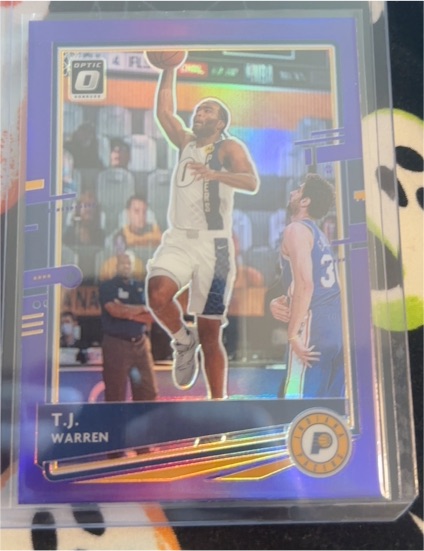2020-21 Panini Donruss Optic #24 T.J. Warren — front
