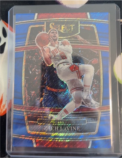 2021-22 Panini Select #76 Zach LaVine — front