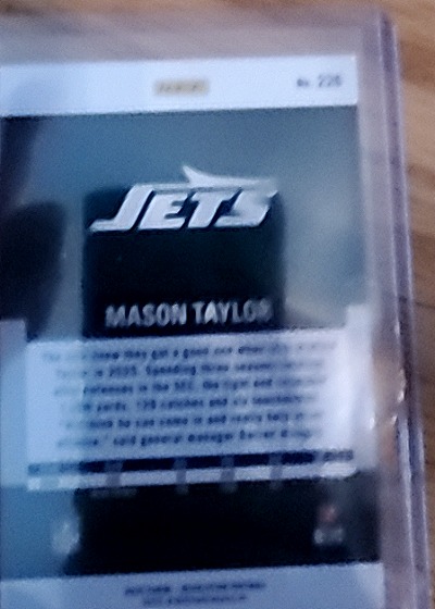 2024 Panini Revolution #226 Mason Taylor — back