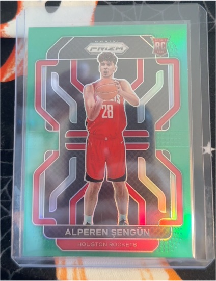 2021-22 Panini Prizm #318 Alperen Sengun — front