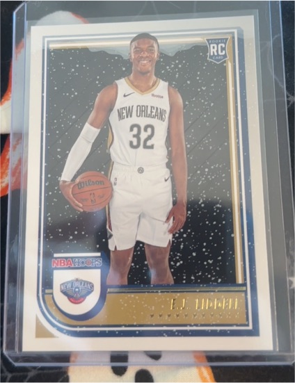 2022-23 Panini NBA Hoops #266 E.J. Liddell — front