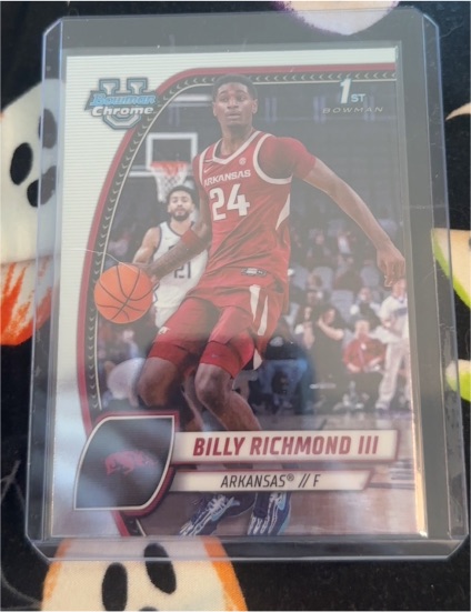 2024-25 Bowman University Chrome #10 Billy Richmond III — front