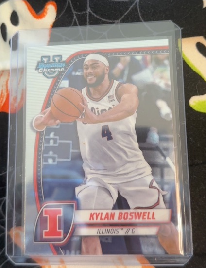 2024-25 Bowman University Chrome #78 Kylan Boswell — front