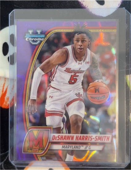 2024-25 Bowman University Chrome #85 DeShawn Harris-Smith — front