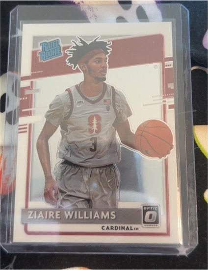 2021 Donruss Optic Chronicles Draft Picks #216 Ziaire Williams — front