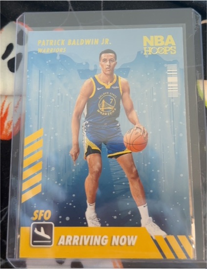 2022-23 Panini NBA Hoops Arriving Now #28 Patrick Baldwin Jr. — front