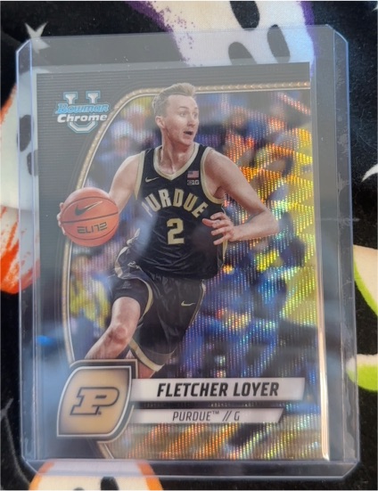 2024 Bowman University Chrome #97 Fletcher Loyer — front
