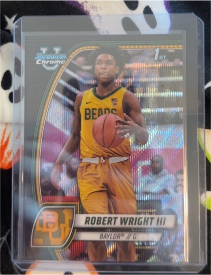 2024 Bowman Chrome University #15 Robert Wright III — front