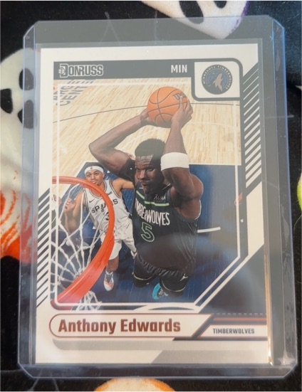 2024-25 Panini Donruss #165 Anthony Edwards — front