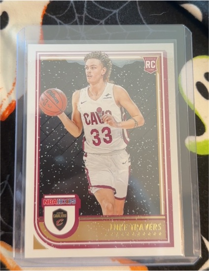 2022-23 Panini NBA Hoops #272 Luke Travers — front
