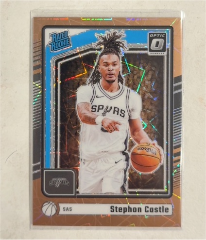 2024-25 Donruss Optic #254 Stephon Castle — front
